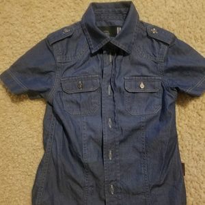 Boys 4t Gucci Denim Shirt
